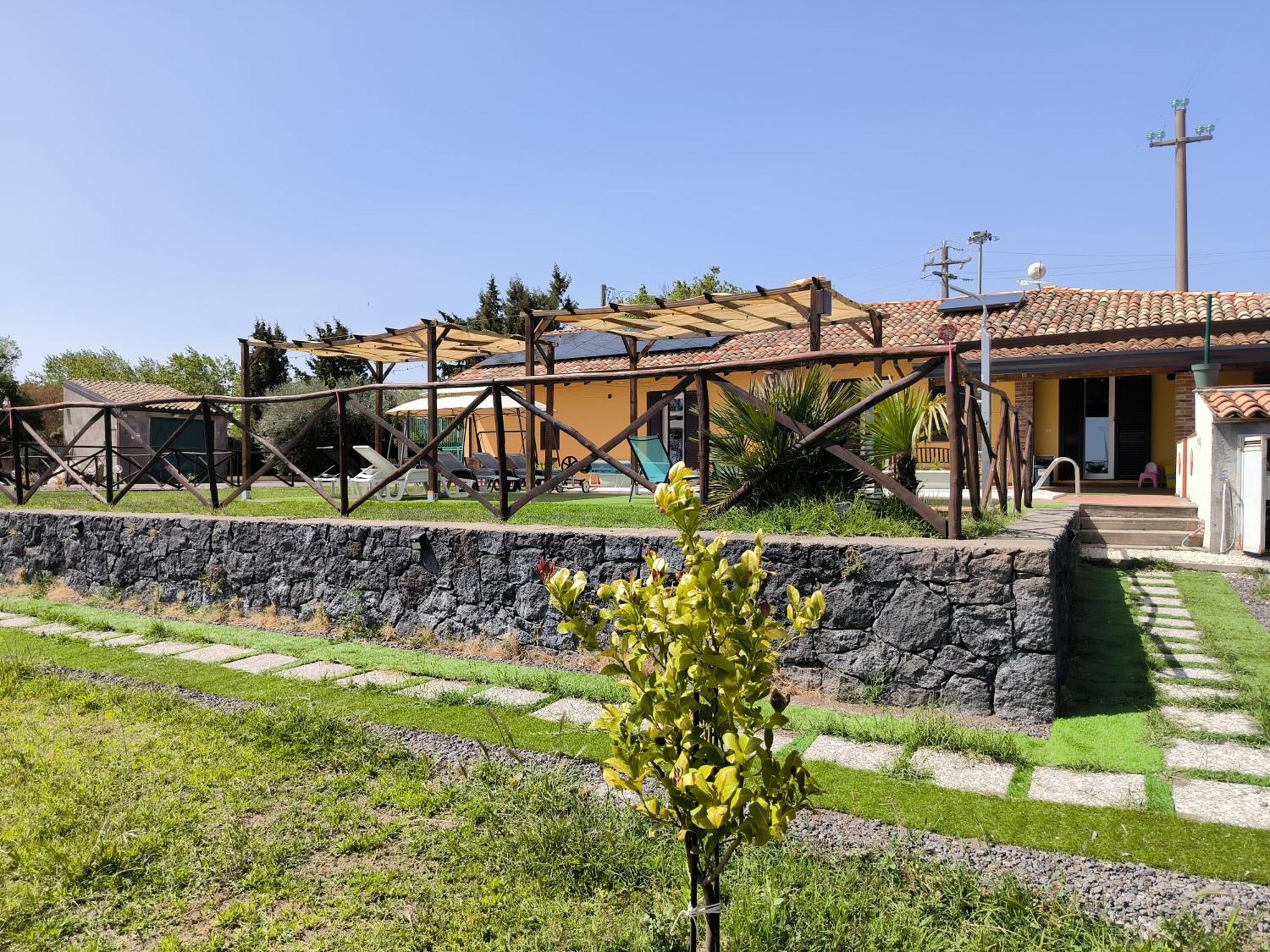 Villa Egle Belpasso, Villa Vacanza Con Piscina Extérieur photo