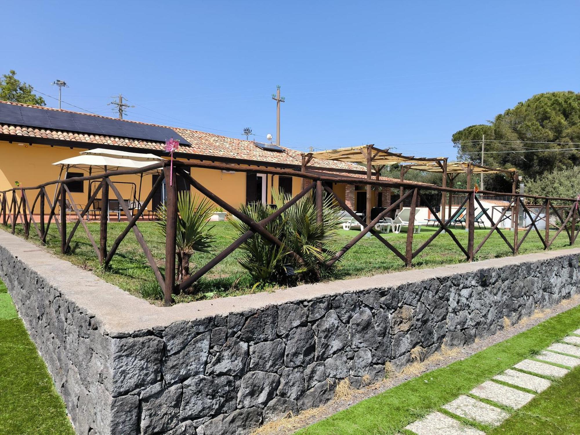 Villa Egle Belpasso, Villa Vacanza Con Piscina Extérieur photo