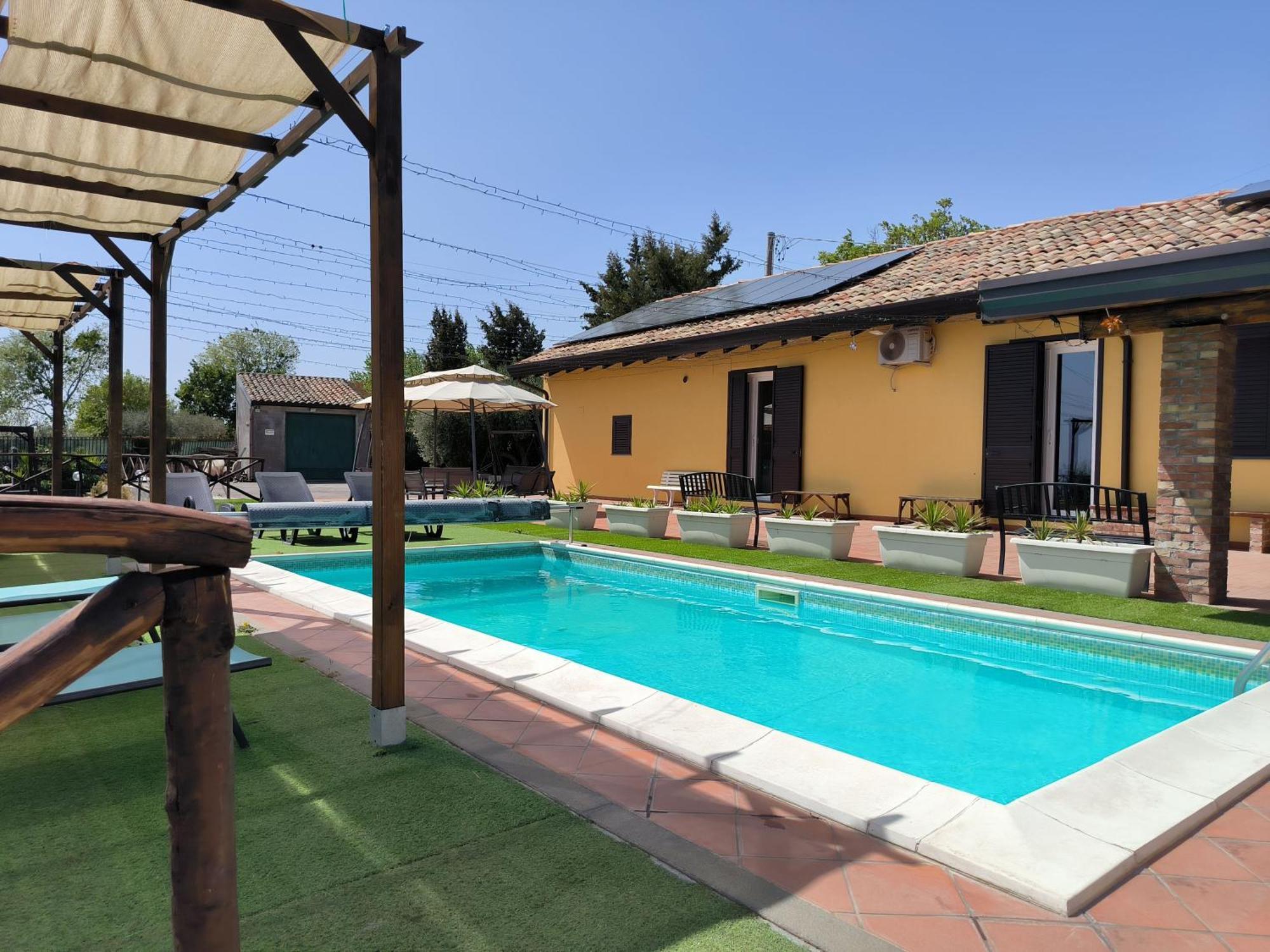 Villa Egle Belpasso, Villa Vacanza Con Piscina Extérieur photo