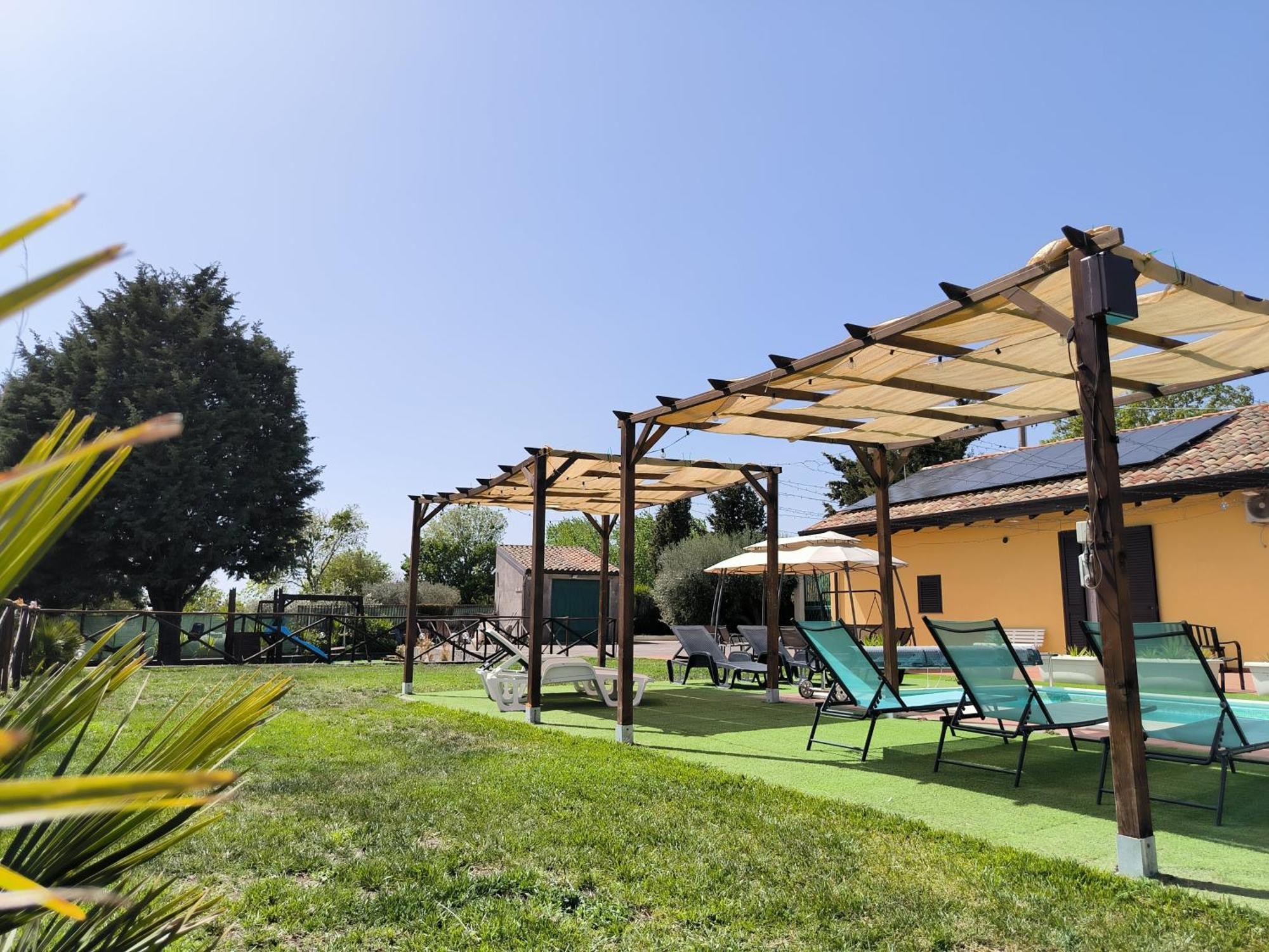 Villa Egle Belpasso, Villa Vacanza Con Piscina Extérieur photo